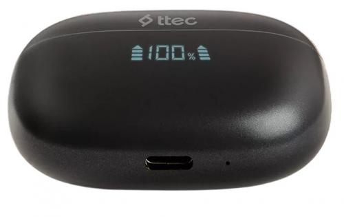 Наушники TTEC AirBeat Pro ANC LCD TWS Bluetooth Headset Black