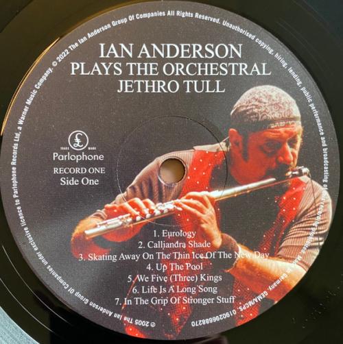 Виниловая пластинка Ian Anderson - Plays The Orchestral Jethro Tull (Black Vinyl 2LP)