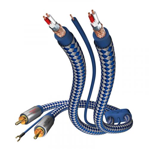 Кабель межблочный In-Akustik Premium Phono Cable RCA-RCA 1.5m #00405115