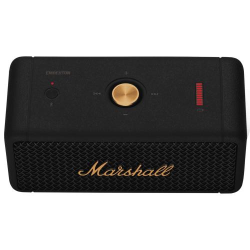 Портативная акустика Marshall Emberton II Black & Brass