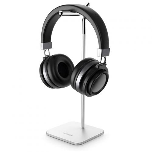 Подставка настольная металлическая UGREEN для наушников и гарнитуры Adjustable Headphone Stand Bracket #80701