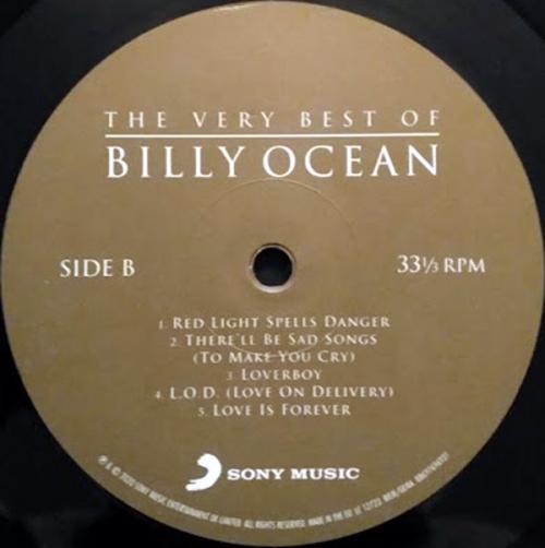 Виниловая пластинка Sony BILLY OCEAN, THE VERY BEST OF BILLY OCEAN (Black Vinyl)