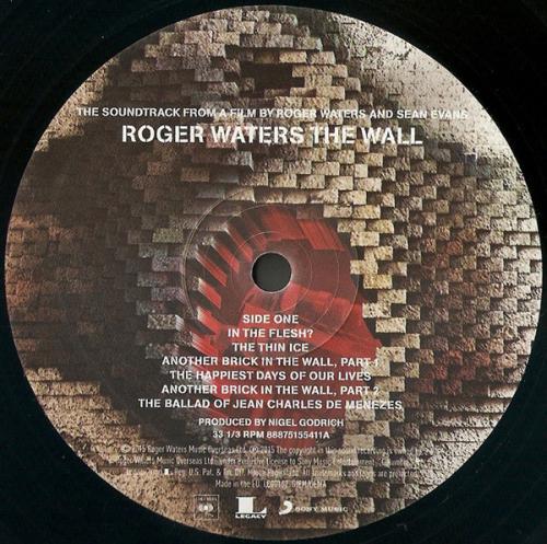 Виниловая пластинка Sony Roger Waters The Wall (180 Gram/Trifold/+Booklet)