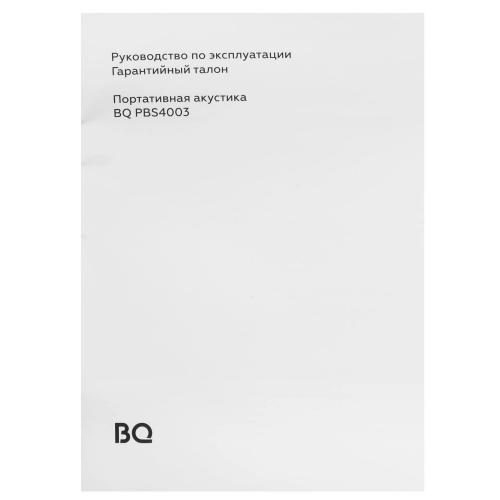 Колонка BQ PBS4003 Black