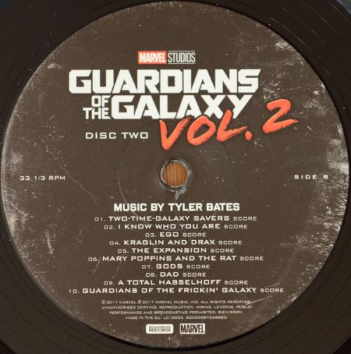 Виниловая пластинка OST, Guardians Of The Galaxy Vol. 2 - deluxe (Various Artists)