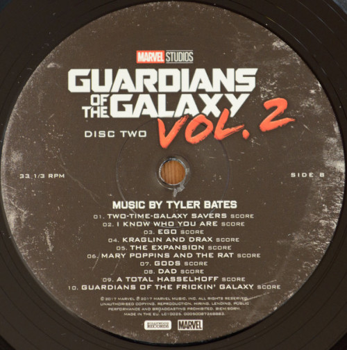 Виниловая пластинка OST, Guardians Of The Galaxy Vol. 2 - deluxe (Various Artists)