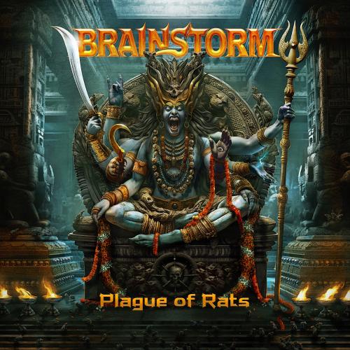 Виниловая пластинка Brainstorm - Plague Of Rats (Indian Sun Marbled Vinyl LP)