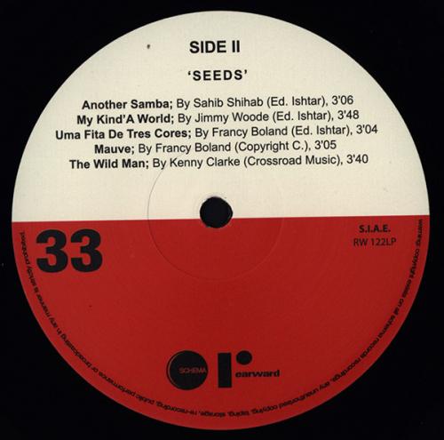 Виниловая пластинка Sahib Shihab - Seeds (Black Vinyl LP)