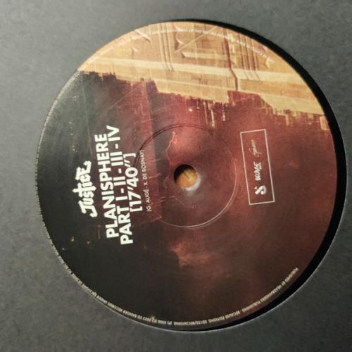 Виниловая пластинка Justice - Planisphère (Limited Edition Etched Black Vinyl EP)