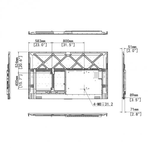 Интерактивная панель Uniview MW3586-U-E