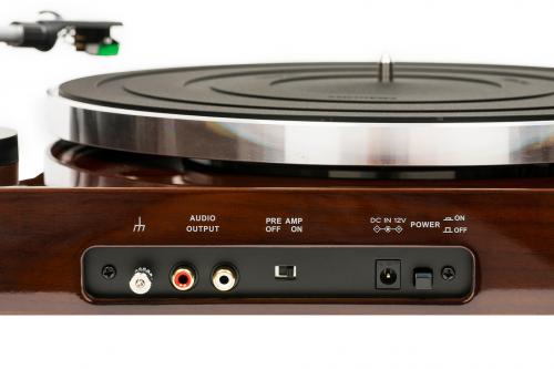Проигрыватель винила Thorens TD 204 walnut high gloss
