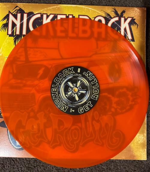 Виниловая пластинка Nickelback - Get Rollin' (Transparent Orange Vinyl LP)