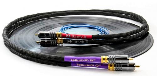 Кабель межблочный аудио Tellurium Q Black II Phono RCA 1.0m