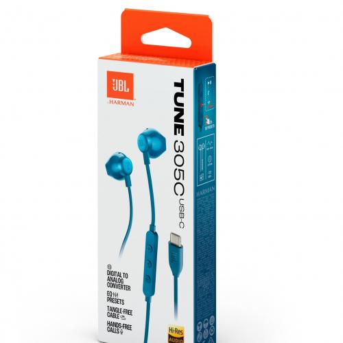 Наушники JBL JBLT305CBLU