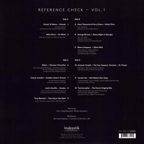 Виниловая пластинка Сборник - Canton Reference Check Vol. 1 (180 Gram Black Vinyl 2LP) #01678101