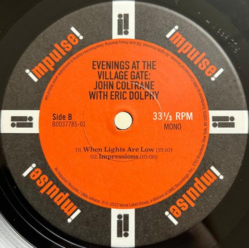 Виниловая пластинка Coltrane, John; Dolphy, Eric - Evenings At The Village Gate (Black Vinyl 2LP)