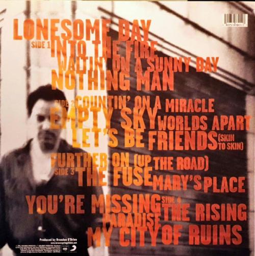 Виниловая пластинка Sony BRUCE SPRINGSTEEN, THE RISING (Black Vinyl)