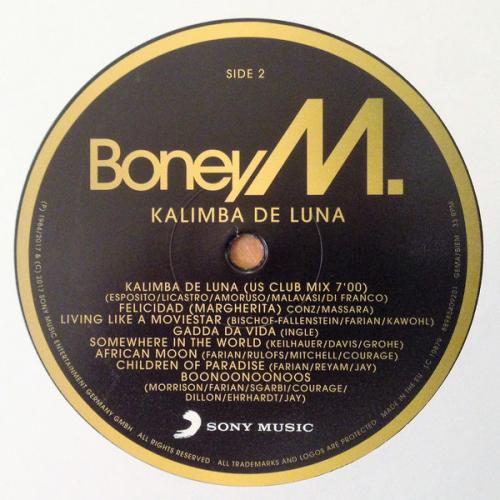 Виниловая пластинка Boney M. KALIMBA DE LUNA