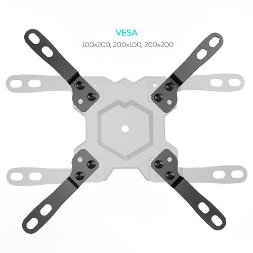 Адаптер VESA Onkron A2G black