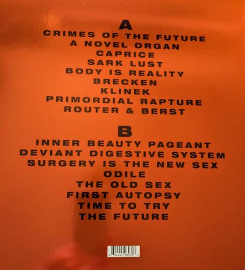 Виниловая пластинка Саундтрек - Crimes Of The Future (Howard Shore) (Coloured Vinyl LP)