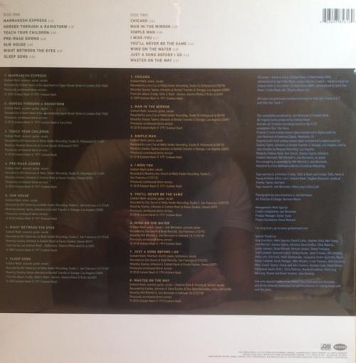 Виниловая пластинка Nash, Graham, Over The Years... The Demos (SUMMER Of '69 - Peace, Love And Music / 180 Gram Black Vinyl)