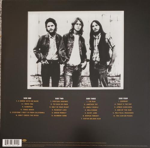 Виниловая пластинка America, 50th Anniversary: The Collection (Black Vinyl/Gatefold)