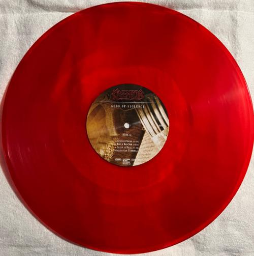 Виниловая пластинка Kreator - Gods Of Violence (180 Gram, Transparent Red Vinyl 2LP)
