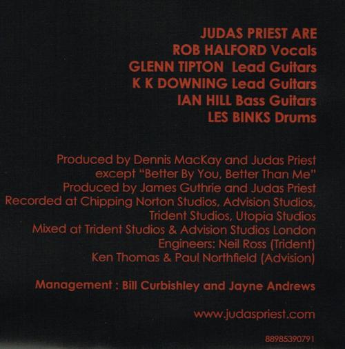 Виниловая пластинка Judas Priest STAINED CLASS