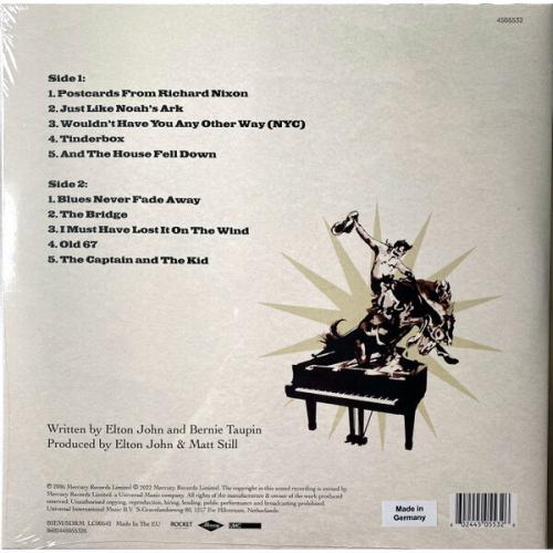 Виниловая пластинка Elton John - The Captain & The Kid (Black Vinyl 2LP)