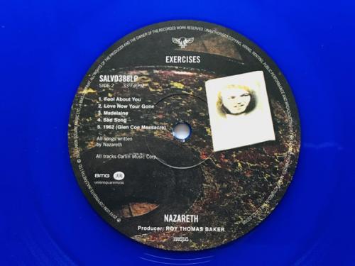 Виниловая пластинка NAZARETH - EXERCISES (BLUE VINYL)