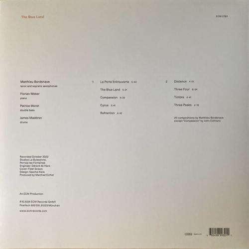 Виниловая пластинка Matthieu Bordenave - The Blue Land (Black Vinyl LP)