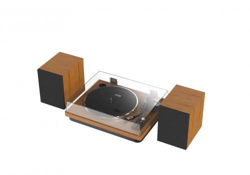 Проигрыватель винила Alive Audio SYMPHONY Dark Wood