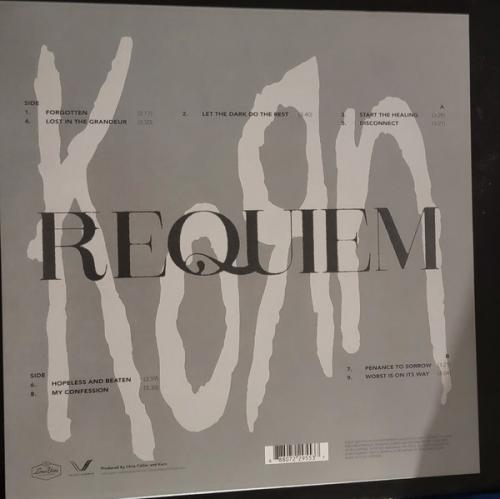 Виниловая пластинка Korn - Requiem (Limited Edition 180 Gram Clear Vinyl LP)