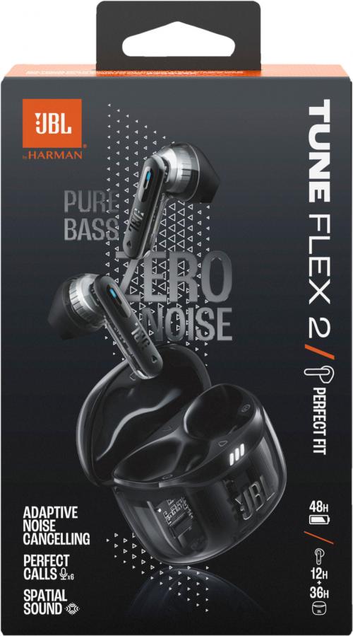 Наушники JBL Tune Flex 2 Ghost Black