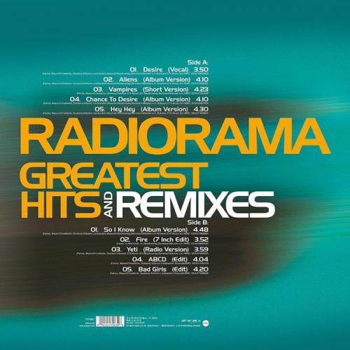 Виниловая пластинка Radiorama - Greatest Hits and Remixes (Black Vinyl LP)