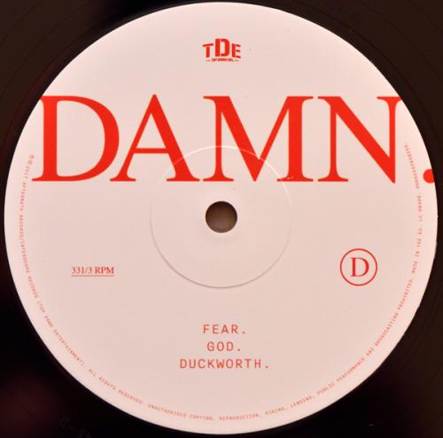 Виниловая пластинка Lamar, Kendrick, Damn