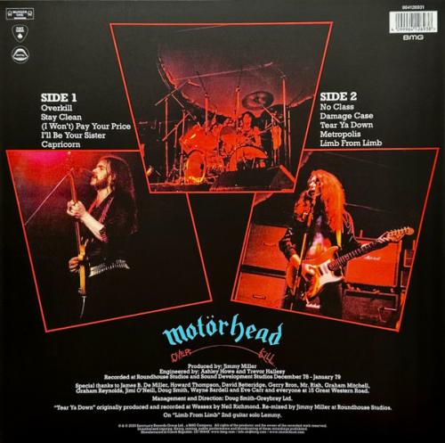 Виниловая пластинка Motorhead - Overkill (Turquoise & Blue Splatter Vinyl LP)