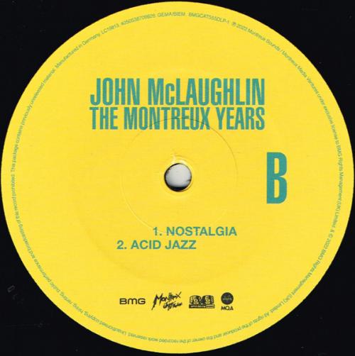 Виниловая пластинка John McLaughlin - The Montreux Years (Black Vinyl 2LP)