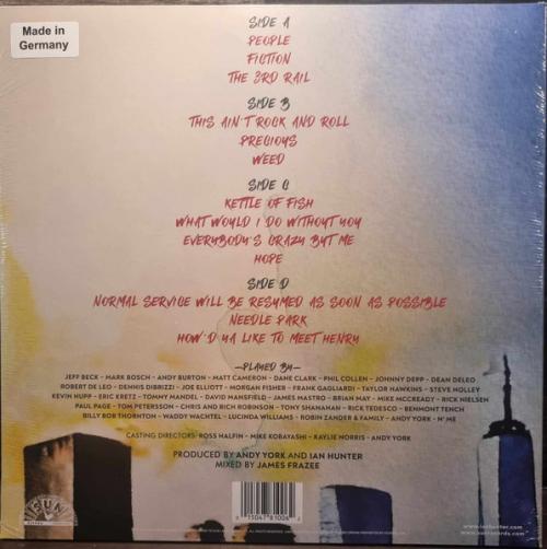 Виниловая пластинка Ian Hunter - Defiance Part 2: Fiction (RSD2024, Yellow Vinyl 2LP)