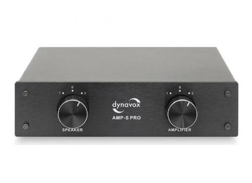 Коммутатор акустического сигнала, 2-канальный Dynavox AMP-S PRO BL (207765)