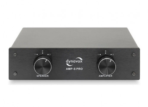 Коммутатор акустического сигнала, 2-канальный Dynavox AMP-S PRO BL (207765)