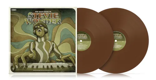 Виниловая пластинка Various Artists - The Many Faces Of Stevie Wonder (Brown Vinyl 2LP)