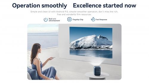 Проектор Wanbo T2 Max New Snow white