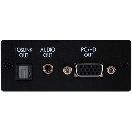 Приемник сигналов VGA, аналогового или S/PDIF стереоаудио Cypress CA-COMP100R