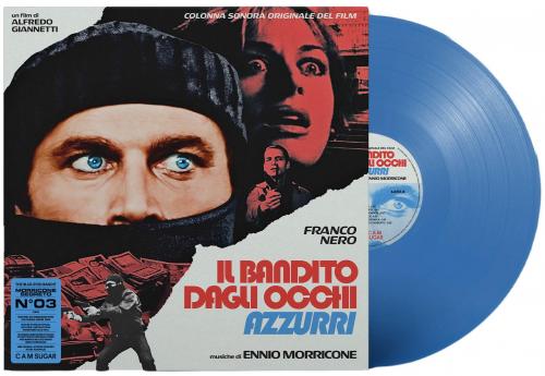Виниловая пластинка Ennio Morricone - Il Bandito Dagli Occhi Azzurri “The Blue-Eyed Bandit” (Transparent Blue)
