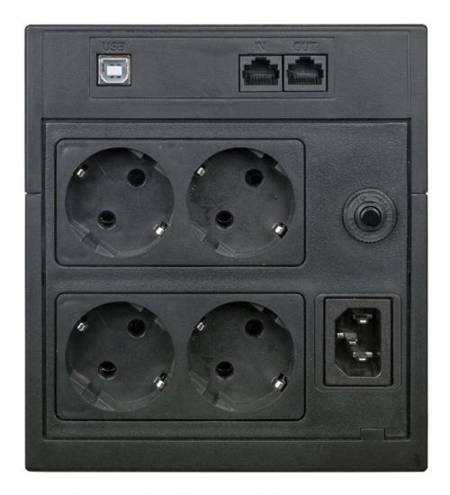 Блок бесперебойного питания Powercom Raptor RPT-2000AP LCD Black