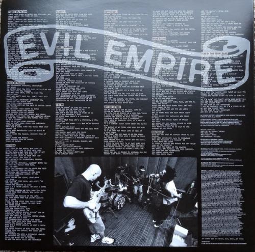 Виниловая пластинка Sony Rage Against The Machine Evil Empire (180 Gram Black Vinyl)