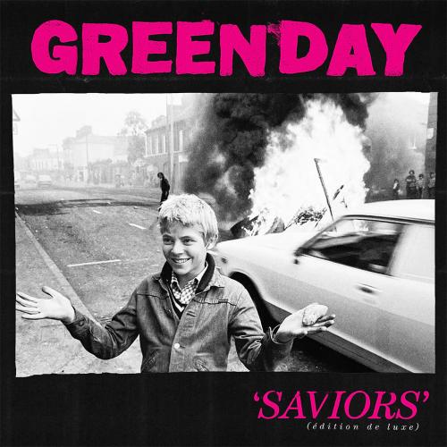 Виниловая пластинка Green Day - Saviors - deluxe (Hot Pink w/ White Splatter Vinyl 2LP)