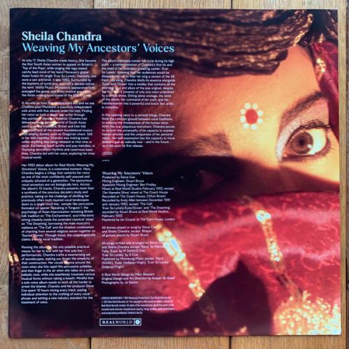 Виниловая пластинка Sheila Chandra - Weaving My Ancestors Voices (Black Vinyl LP)