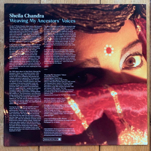 Виниловая пластинка Sheila Chandra - Weaving My Ancestors Voices (Black Vinyl LP)